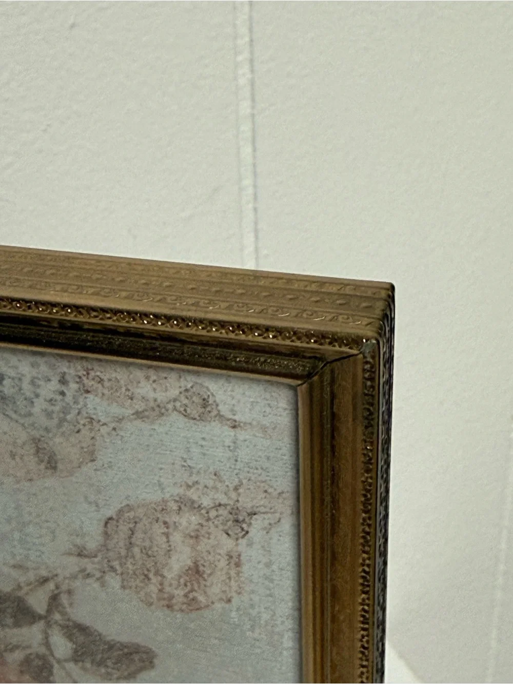 Vintage Goldtone Hinged Double 8x10 Picture Frame | Tabletop Display
